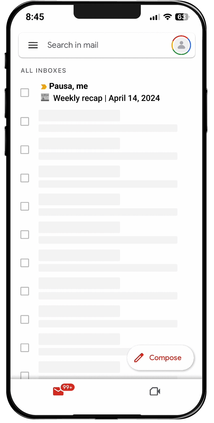 AI powered recaps feature